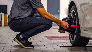 Bavaria BMW Wheel Alignment Process