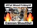 "Fatwood Friday Gong Blasting Cannon Shoutout & Tiny Potbelly Stove Fire Show"@NewAgainKnifeReviews