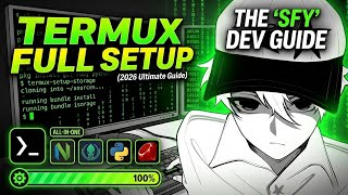 TERMUX FULL SETUP 2026🔥| complete Guide + Tools | INSTALL AND RUN PYTHON FILES IN TERMUX 