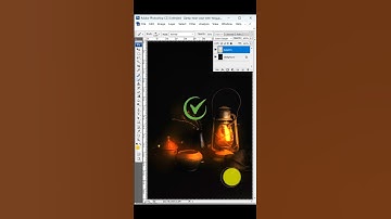 How to Glow a Light Bulb in Photoshop! #shorts #lwomtutorials