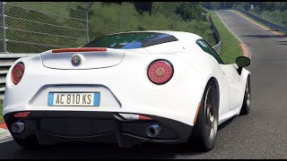 Alfa Romeo 4C - Nordschleife Tourist World Record 7:26:293 - Assetto Corsa