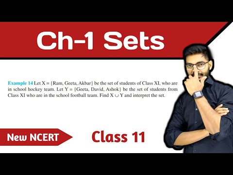 Example 14 Sets Class 11 || Example 14 Chapter 1 Sets Class 11 New NCERT || Examples of sets
