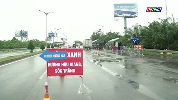 Khắc phục tình trạng ùn tắc tại các chốt kiểm soát dịch | Cần Thơ TV