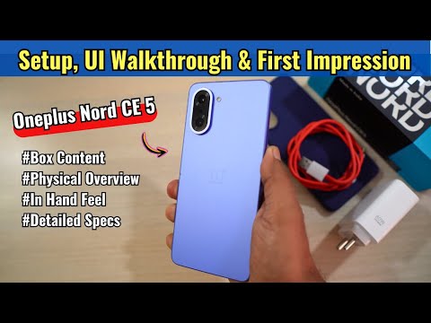 Oneplus Nord Ce 5 - Setup, Box Content, Specs, First Impressions | In Hindi