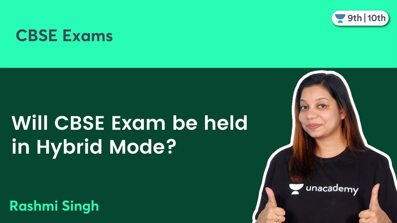 Will CBSE Exam be held in Hybrid Mode? | Rashmi Singh 