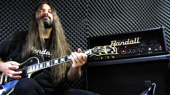 Randall Diavlo RD100 - Black Winter Demo - Metal