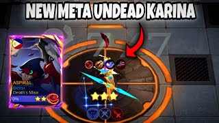 NEW META UNDEAD KARINA X COMMANDER BERSI #magicchessgogo