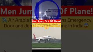 Passenger Jump Out Of Running Plane In India😱✈️ #usa #aviation #fyp #news #dubai #india #shorts