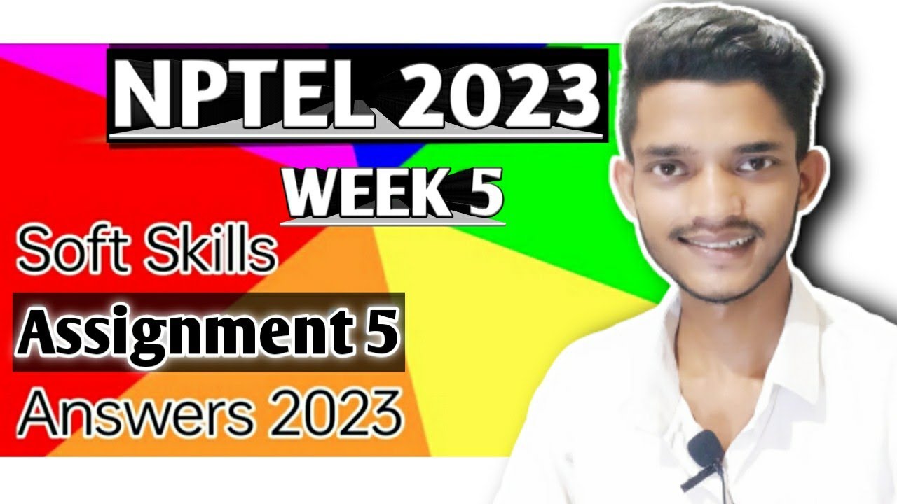 nptel soft skills assignment 5 answers 2023