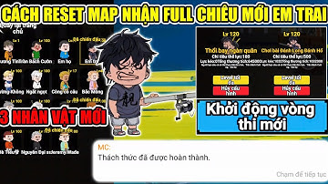 CÁCH RESET MAP LẤY FULL CHIÊU MỚI CỦA EM TRAI, BUG 400 CÁ VÀ MỞ KHOÁ 3 NHÂN VẬT MỚI CÂU CÁ VẠN CÂN