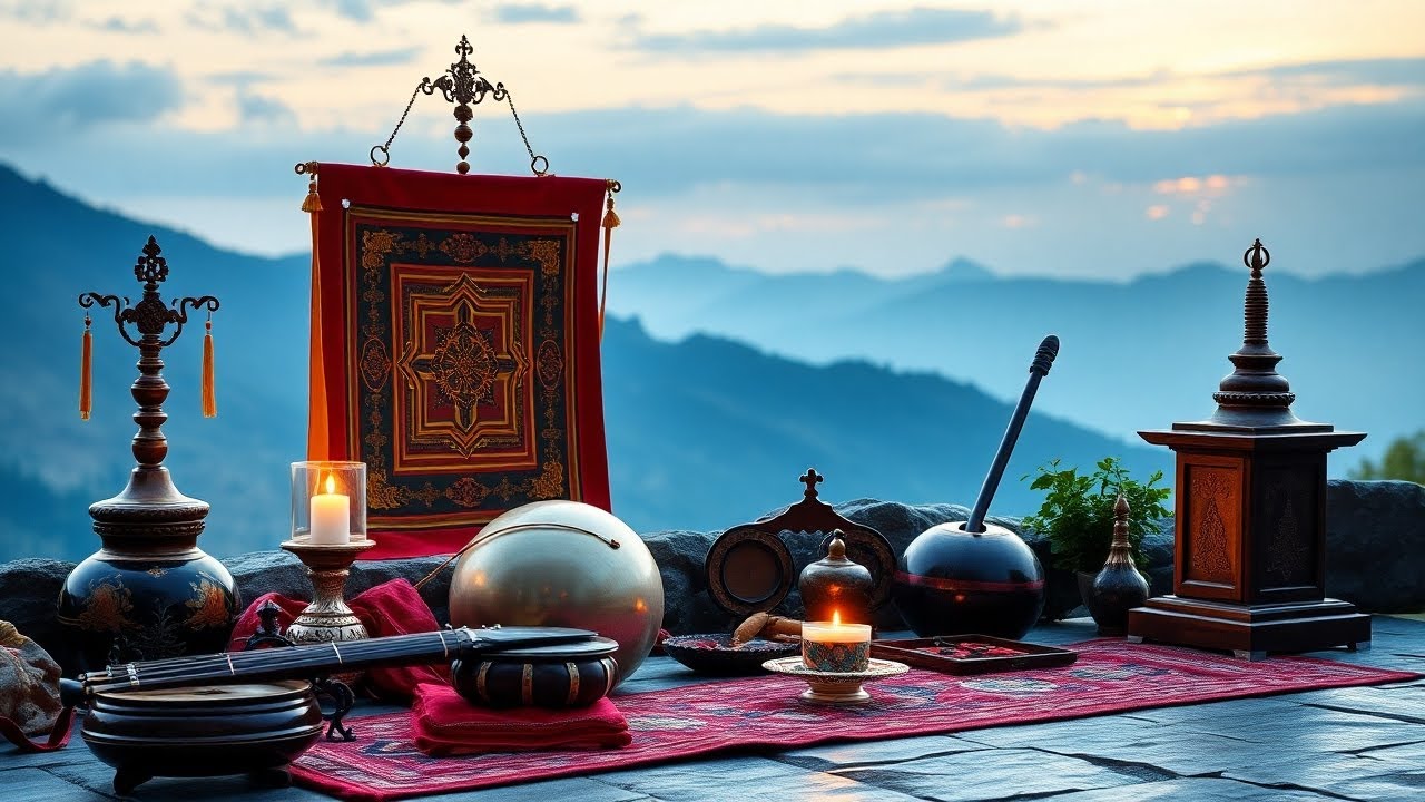 Sacred Sounds Tibetan Chants, Shamanic Drums & Alpine Violin Melodies 🎶✨
