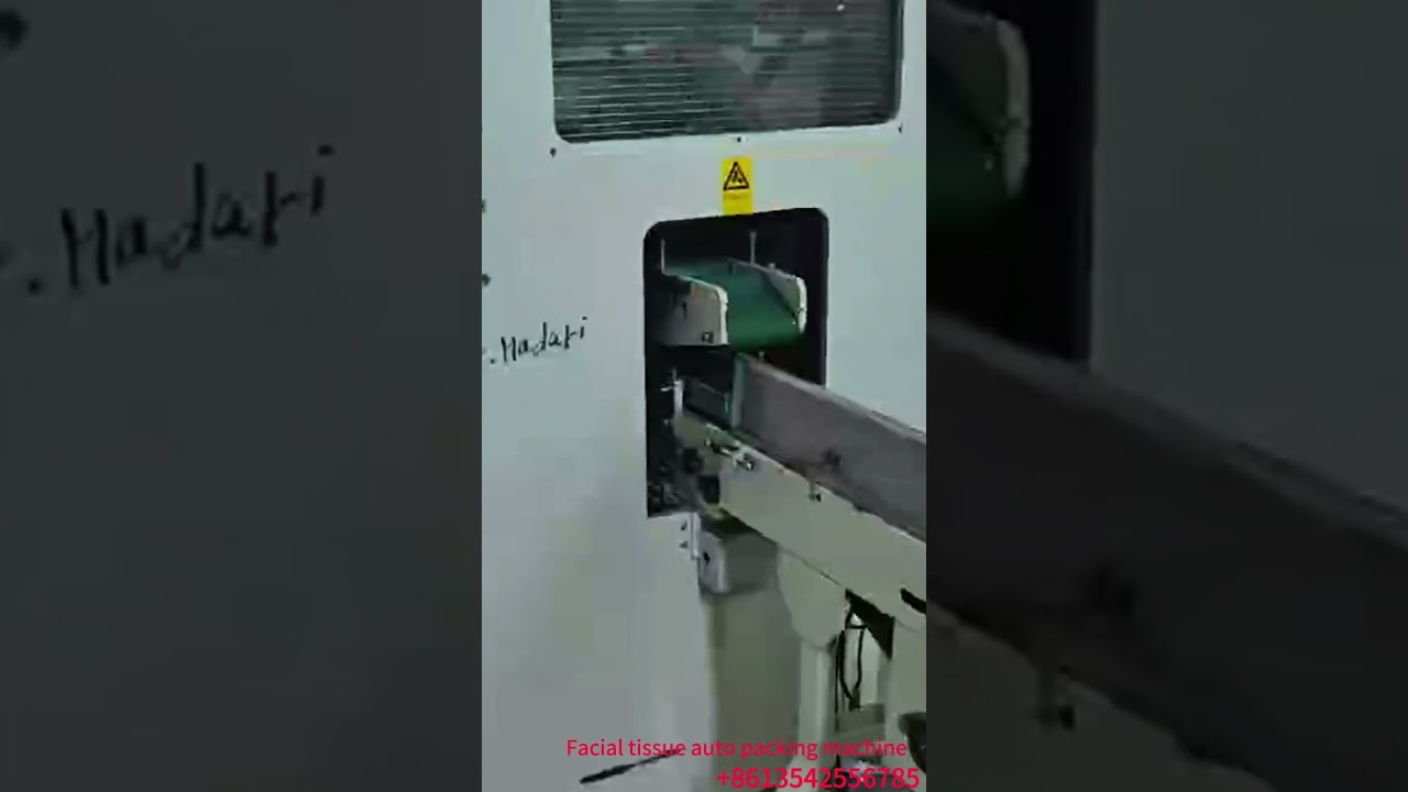 Facial tissue auto packing machine