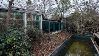 Lawyer&#39;s ABANDONED Glass House with Everything Left Inside | Tahoe, Fur Coats and HUGE Pool