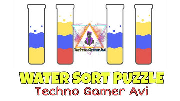 Water Sort Puzzle | Level 1 to Level 5 | by Techno Gamer Avi