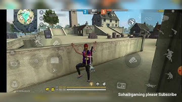#Sohailrgaming garena free fire my vs my friend 1v1 custom room