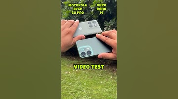 Motorola Edge 60 Pro vs. Oppo Reno 14 videostabilisatietest