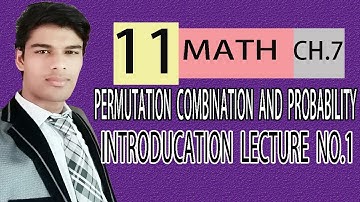 FSc Math book 1 , CH 7 , LEC 1 ; introduction of factorail notation