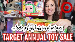 TARGET ANNUAL TOY SALE HAUL 2021 | WHAT I GOT MY KIDS FOR CHRISTMAS 2021