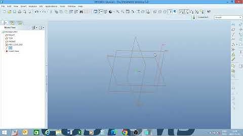 Creo parametric tutorial for Beginners - step by step 3d modelling basics - intro ,sketch,extrude