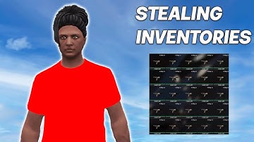 Stealing Inventories from Online THUGS... GTA RP Trolling