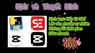 Dịch và thuyết minh phụ đề SRT chuẩn tự nhiên, không lỗi thời gian, siêu nhanh. MIỄN PHÍ #capcut screenshot 5