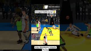 Arrogant Seth Curry 😂 #nba #highlights #nba2k #funny