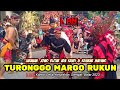 Barongan jowo Kesenian jaranan TURONGGO MARGO RUKUN Live bale desa kelurahan Srengat Blitar 2023