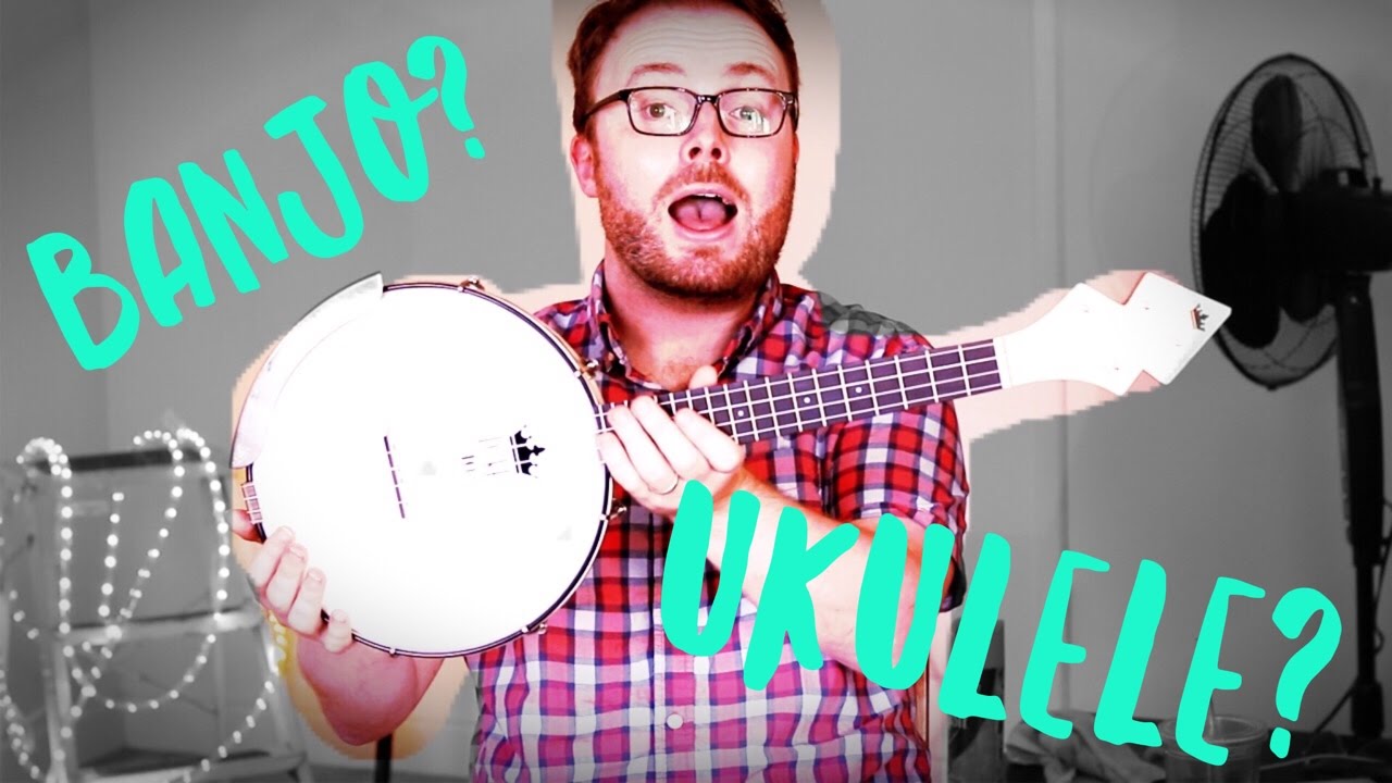 WHAT IS A BANJOLELE?! A BANJO? A UKULELE? YouTube