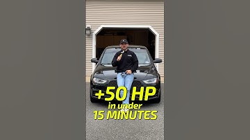 Stock vs Tuned Audi A4 0-60 | IE Stage 1 Tune Upgrade 🚀