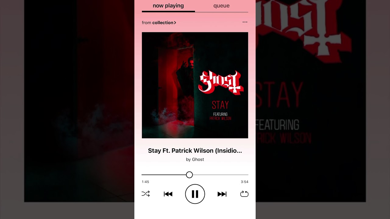 Ghost - Stay ft. Patrick Wilson (Official Audio) 