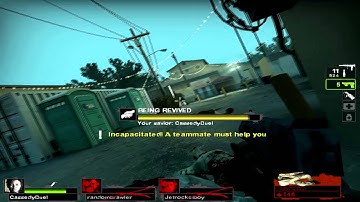 Left 4 Dead 2 - Part 3 "Left 4 Minigames" ft. Digi, Random, Klink, & Cass