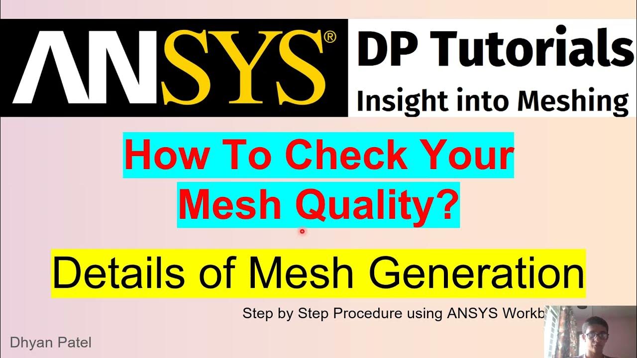 10 How to Check Mesh Quality? Good OR Bad Mesh Decision ANSYS Meshing