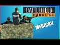 Battlefield Hardline, American Dream Couch Easter Egg, Funny Moments Launch Glitch, and Fails! #1