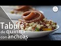 Tabulé de quinoa con anchoas Saca el Cucharón