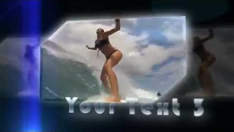 After Effects Project video screen