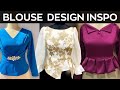 Long sleeve blouse design inspo blousedesign blousedesigns blouses longsleeveblousesewwithbema
