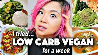 LOW CARB VEGAN diet // Final Thoughts & What I Ate in a Week (days 57)