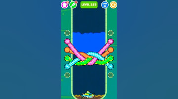 Save The Fish  / pull the pin / puzzle logic level 253  #savethefish #gaming #funny #drawing #shorts