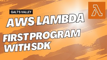 AWS Lambda 101 - Part 1 - Java SDK Basics in 11 Minutes
