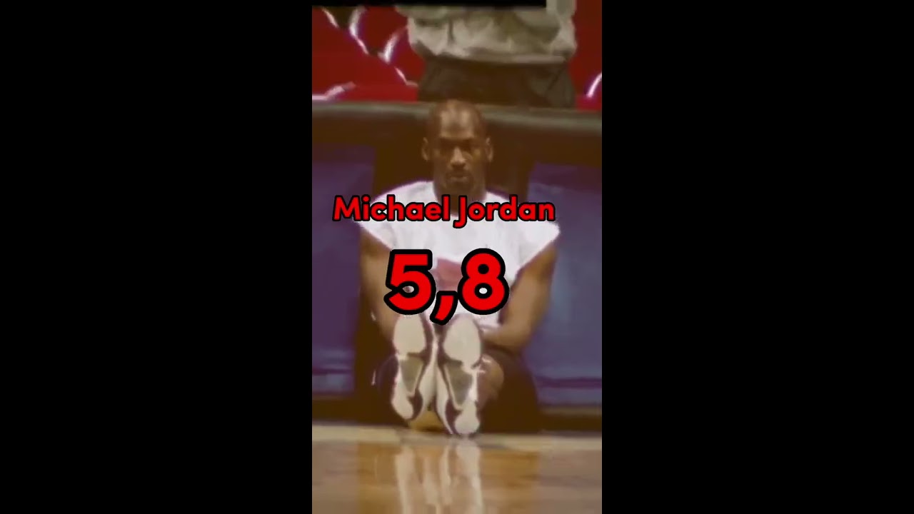 NBA Players Height At 13 Nba Basketball Fyp Shorts Nbaedits Mj Jamorant Stephcurry