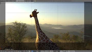 Dyntopo Sculpting a Giraffe Model in Blender - Timelapse