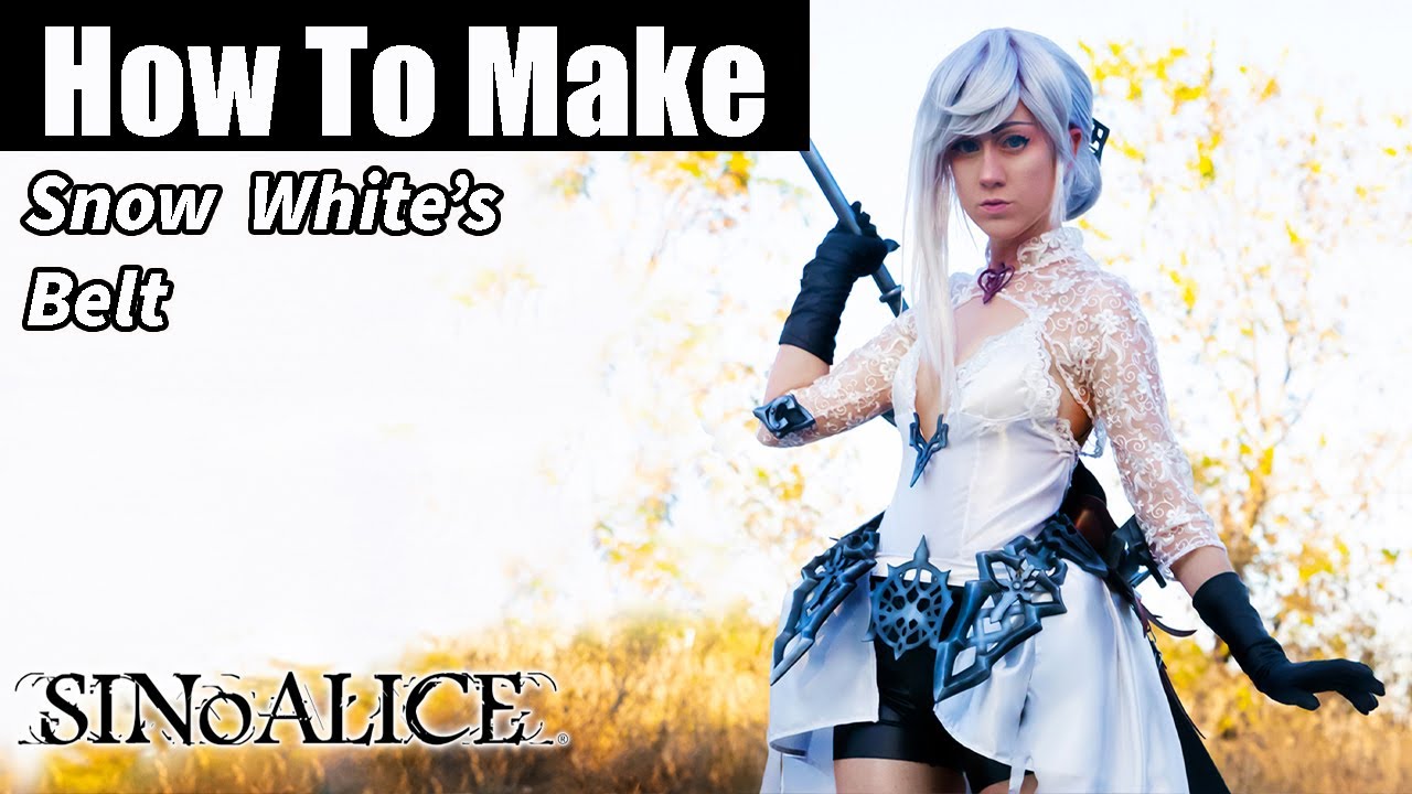 How to make Snow White's Belt from SINoALICE- DIY EVA Foam Cosplay Tutorial
