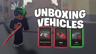 Unboxing The NEW VEHICLE SKINS in Da Hood.. (SCAM?)