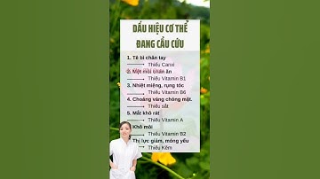 Dấu hiệu cơ thể đang cầu cứu các bạn nên biết nhé #meohay #tuvansuckhoe