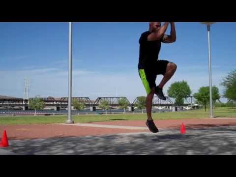 Athletic Conditioning - Deceleration Training (beginner) with Bodyweight Exercise & Outdoor Workout
