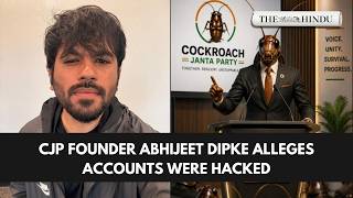 Cockroach Janta Party founder Abhijeet Dipke alleges major crackdown of all accounts
