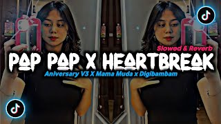 DJ Pap Pap x Heartbreak Anniversary V3 X Mama Muda x Digibambam - ( Slowed & Reverb ) 🎶