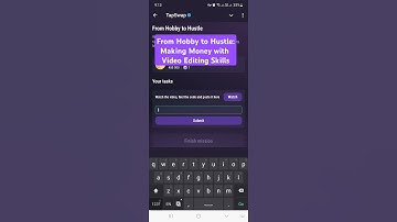 From Hobby to Hustle: Making Money with Video Editing Skills | Tapswap Code | Tapswap Code Today