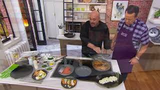 The Perfect Pan 9.5" and 12" Fry Pan Set w/ Glass Lids on QVC
