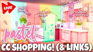 🌸 pastel build & buy cc shopping! (with links) 🌸 (The Sims 4)